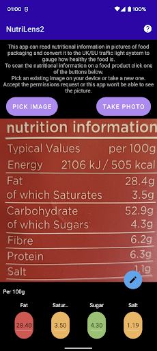 NutriLens Screen 3