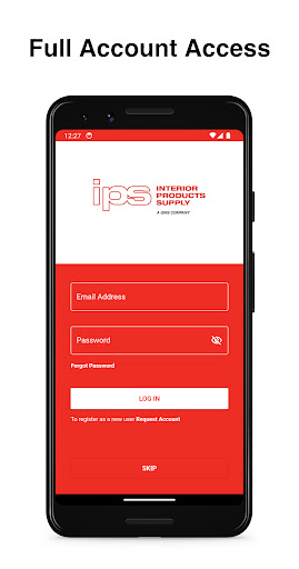 Android application Interior Products Supply screenshort