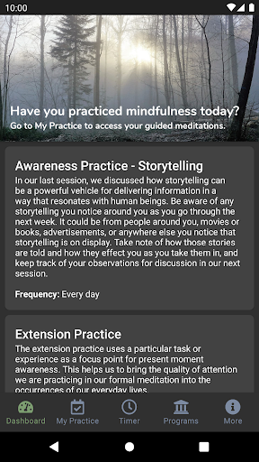 Android application Free Form Minds screenshort