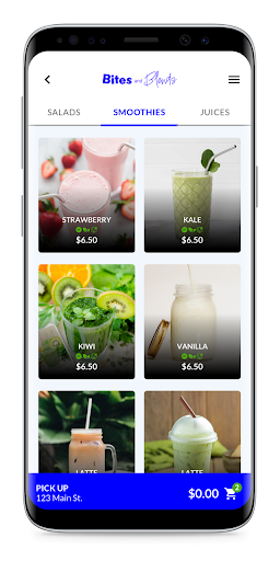 Bites & Blends Screen 3