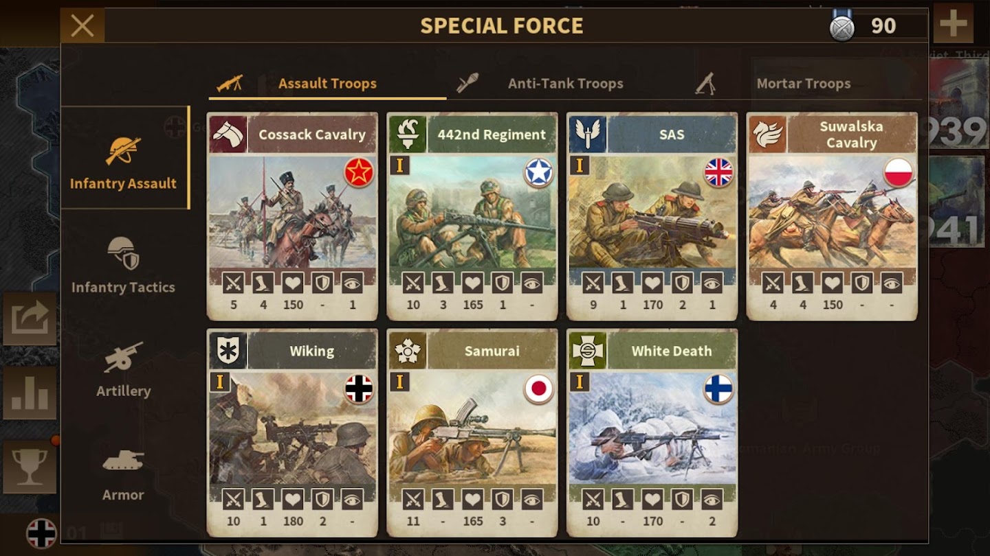 Glory of Generals 3 - WW2 SLG (Mod Money)