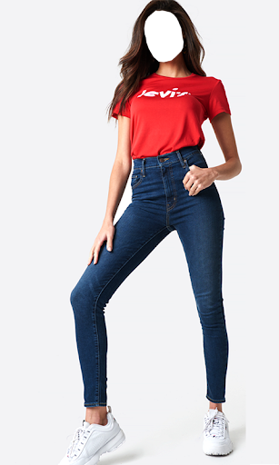 Android application Women Jeans Photo Editor screenshort