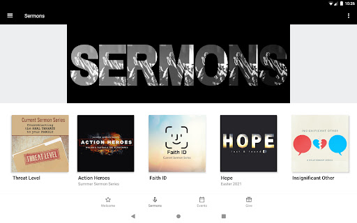 Screenshot of One Community Church Texas