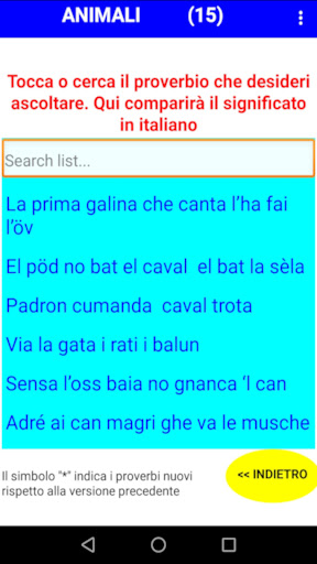 Audio-proverbi lodigiani Screen 2