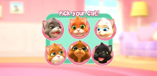 My virtual kitty Cat pets Game