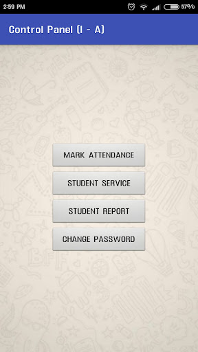 CSRV TEACHER APP Screen 2