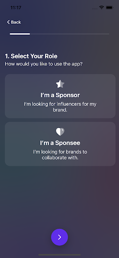 SponseeIN Screen 3