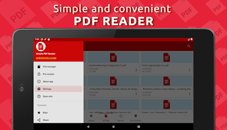 Simple PDF Reader