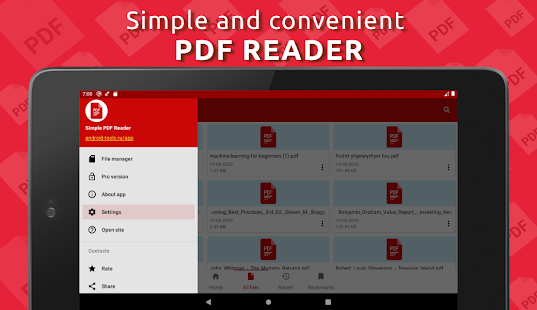 Simple PDF Reader 1.0.58 screenshots 9