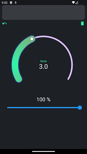 Android application Rechner für Noten screenshort