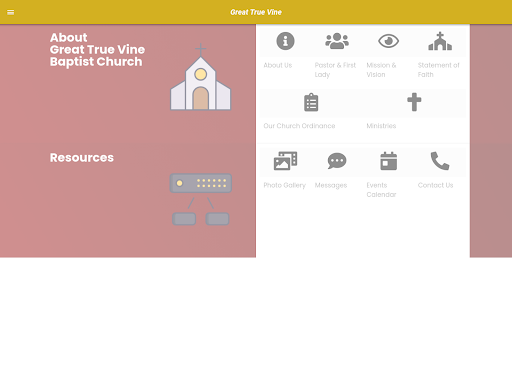 Great True Vine MB Church Screen 3