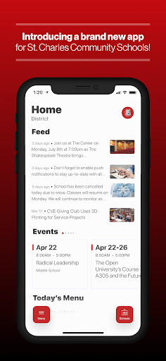 Android application St. Charles Community Schools screenshort