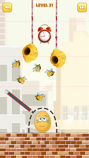 Save Egg Puzzle: Draw & Defend Screen 3