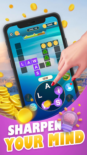 Android application Wordscapes-Word Puzzle Game screenshort