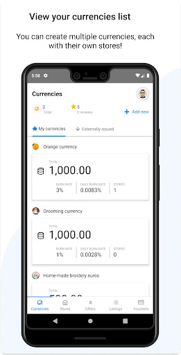 MyCurrency Screen 2