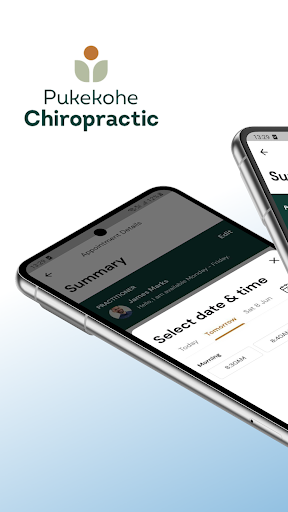 Android application Pukekohe Chiropractic screenshort