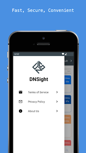 Android application DNSight screenshort