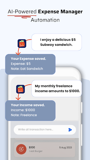 AI Pocket Money Manager Screen 2
