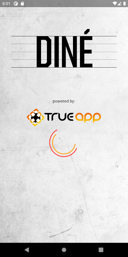 Android application DINÉ BURGERS screenshort