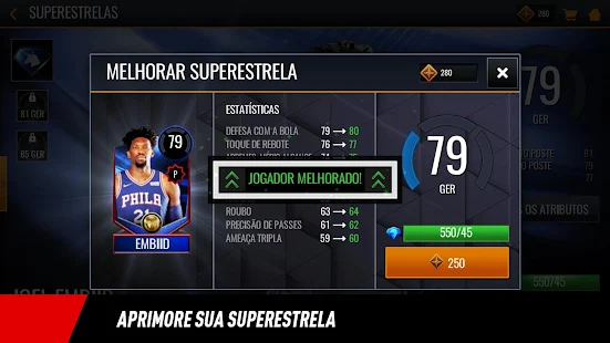 NBA LIVE Mobile Basquete - imagem 3