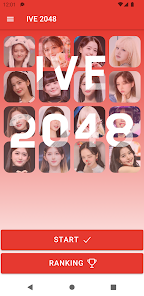 Screenshot 2 IVE 2048 Game android