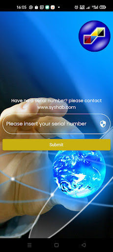 Android application Syshab Mine Control Production screenshort