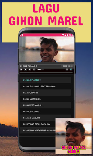 Android application Lagu Gihon Marel Full Album screenshort