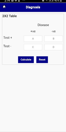 EBMstat Screen 2