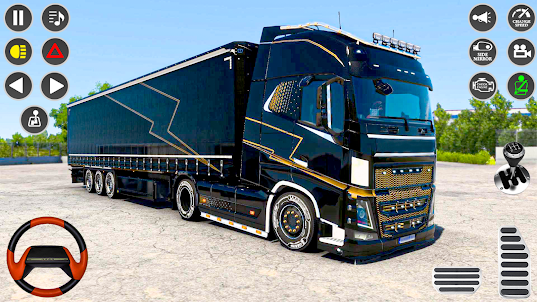 LKW-Spiel Euro-Truck-Fahren
