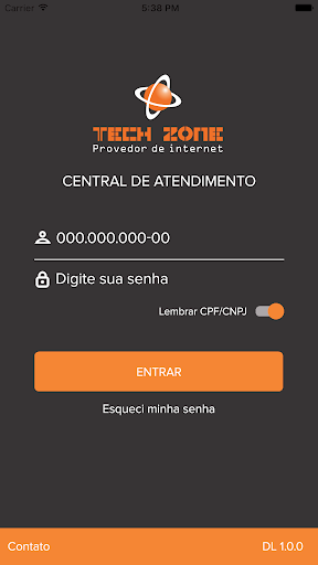 Android application TechZone Internet screenshort