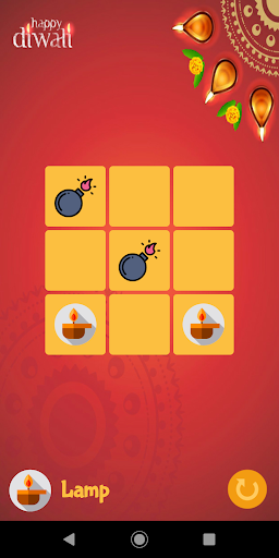 Android application TicTacToe-Diwali Gift screenshort