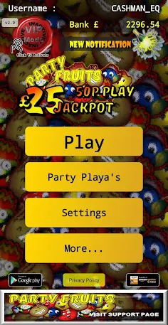 Party Fruits Classic UK Slot M - Screenshot 2