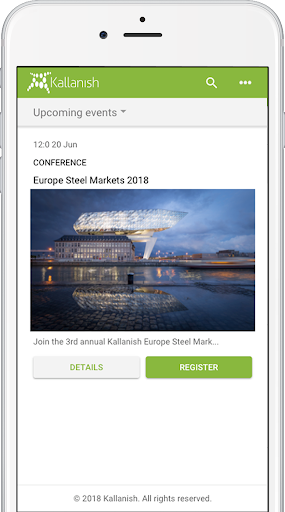 Android application Kallanish screenshort
