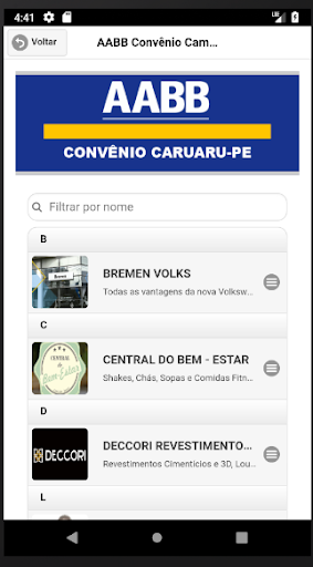 AABB Convênio Caruaru-PE