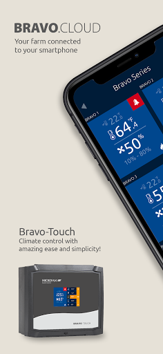 Android application BRAVO.CLOUD screenshort