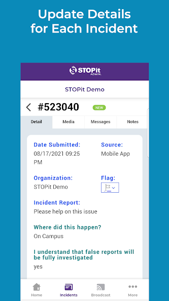 STOPit Admin Video Stills 3