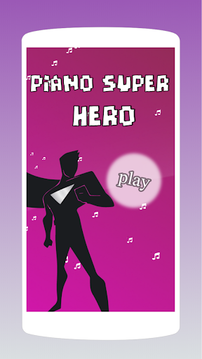 superhero  piano tiles BEST sound theme  comics screenshots 1