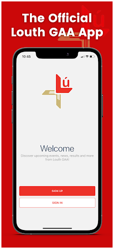 Android application Louth GAA screenshort