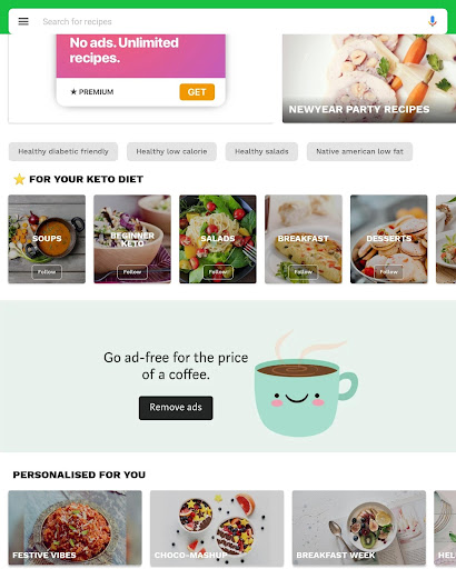 Screenshot of Diet Plan Weight Loss App