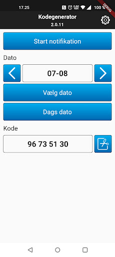 Android application Password Generator screenshort