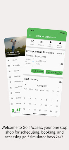Golf Access Screen 2