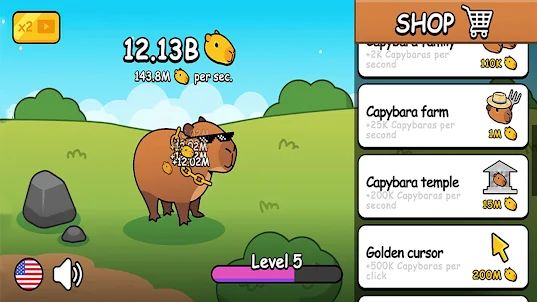 Capybara Evolution Clicker