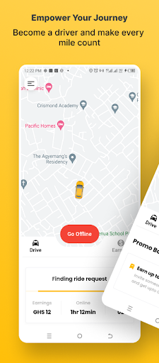 Android application Orbit Driver screenshort