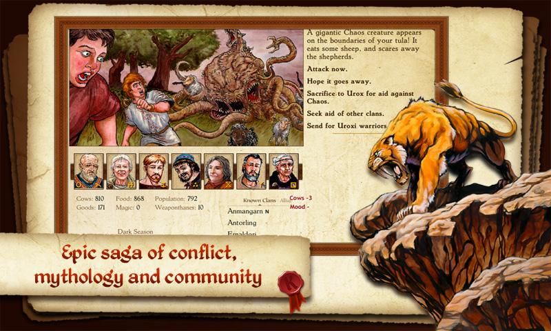 King of Dragon Pass: Text RPG banner
