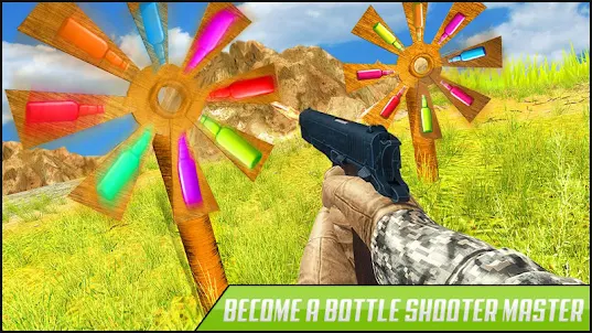 Bottle Target: 全面槍戰 玩遊戲 硕士 枪炮