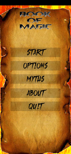 Android application Book of Magic screenshort