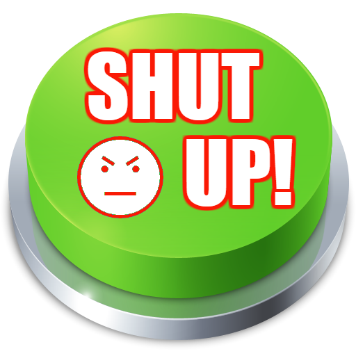 Shut Up Sound Button  Icon