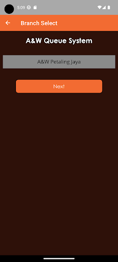 A&W Malaysia Merchant Screen 2