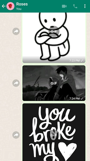 Sad GIFs - For Messages screenshot 15