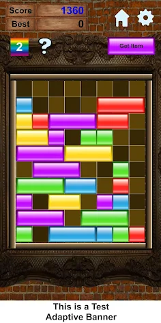 Block drop & erase game - Screenshot 1